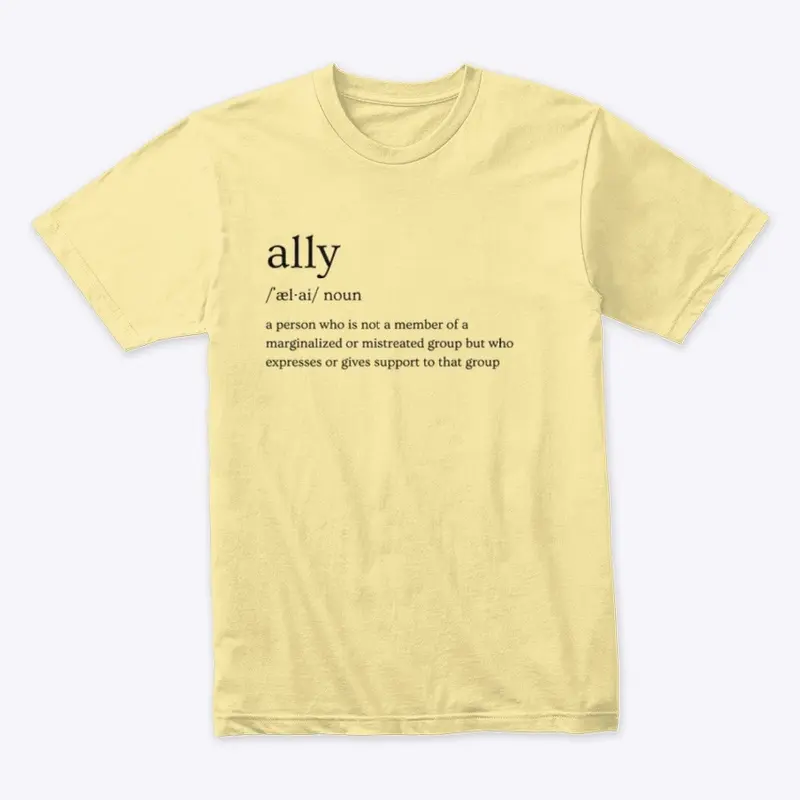 Yes, I'm an Ally